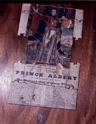 01:Prince Albert (1819-61), c.1839, (an English jigsaw puzzle) de 