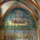 Peter's Ship: Storm on Lake Tiberias, after Giotto's 'Naviglia' (wall painting) see:106074 for detai