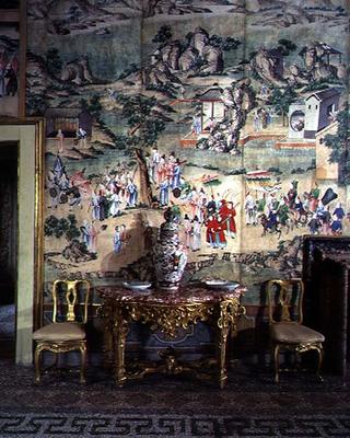 The 'Sala Cinese' (Chinese Room) detail of furnishings (photo) (see also 106254-55) de 