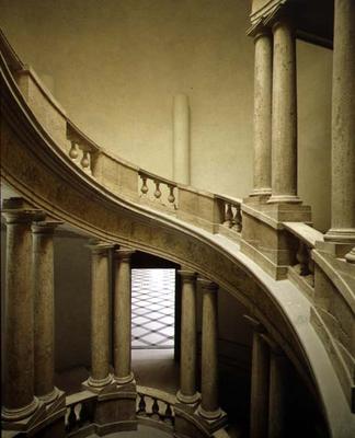 The 'Palazzetto' (Little Palace) detail of the spiral staircase, designed by Ottaviano Mascherino (1 de 