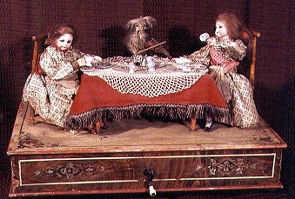 31:A dolls' tea party automaton, c.1900 de 