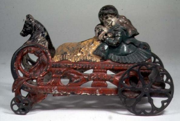 31:Cast iron bell toy, c.1900 de 