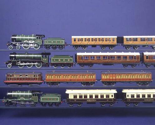 Hornby locomotives and coaches, English, 20th century de 