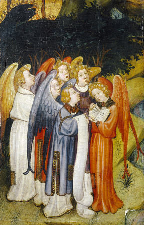 A Choir Of Angels A Fragment, Probably Of  Nativity de 