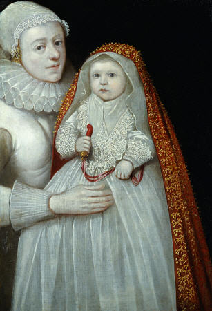A Christening Portrait Of A Mother And Child de 