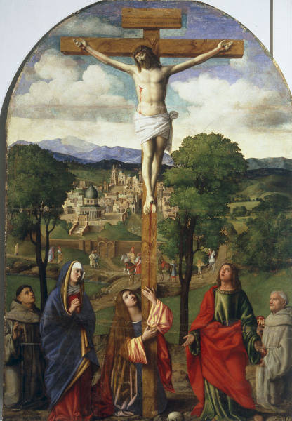 A.Donato / Christ on Cross w.Saints/ C16 de 