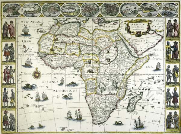 Africa, Map de 