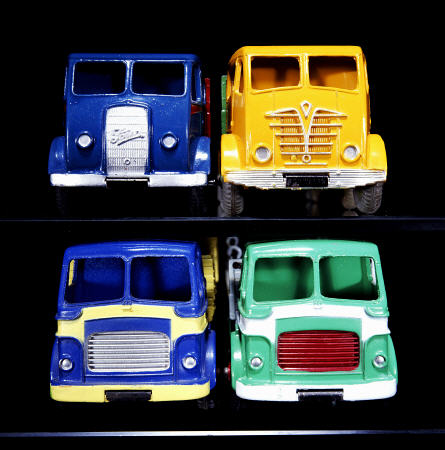 A Group Of Foden And Leyland Model Trucks de 
