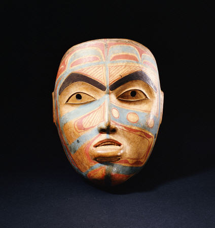 A Haida Portrait Mask de 