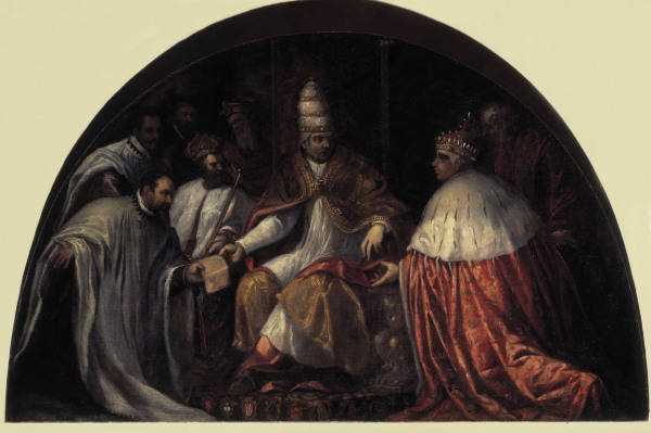 Alexander III hands over... / Painting de 