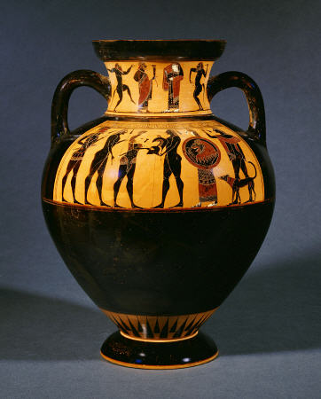 An Attic Black-Figure Neck Amphora de 