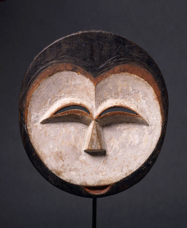 A Rare Kwele Circular Mask de 