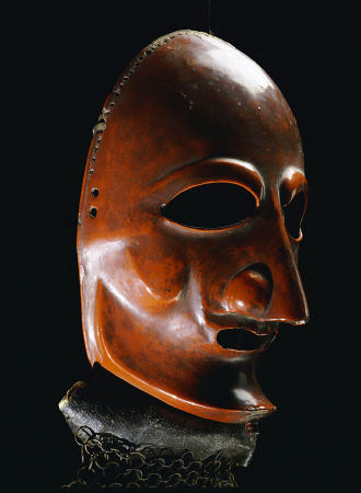 A Rare Somen (Japanese Full Face Mask) Momoyama Period (Late 16th / Early 17th Century) de 