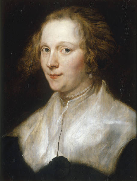 A.van Dyck / Portrait of a young woman de 
