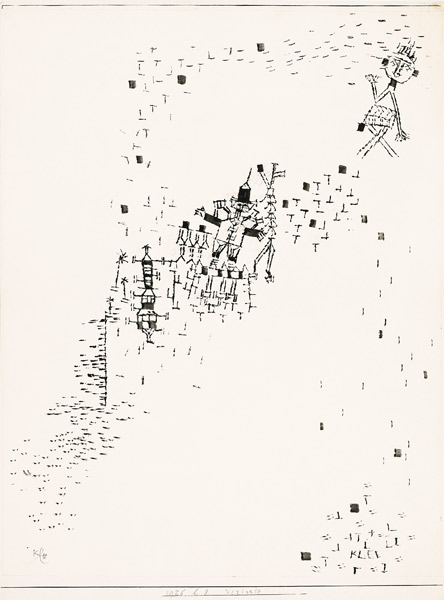 Astray, 1925 (ink transfer and brush & black ink on paper)  de 