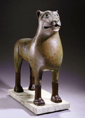 A Magnificent Islamic Bronze Lion