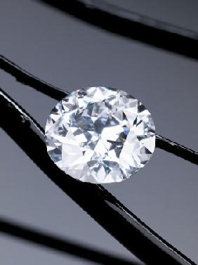 An Unmounted Circular-Cut Diamond Weighing 50
