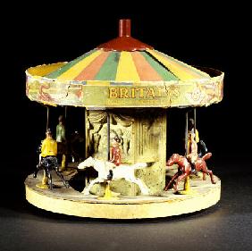 A Rare Model Fairground Carousel