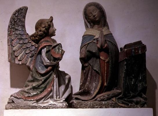 Annunciation (painted stone) de 