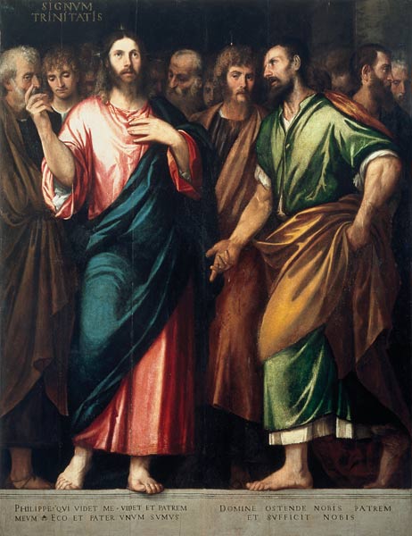 Bonifazio Veronese / Christ & Disciples de 