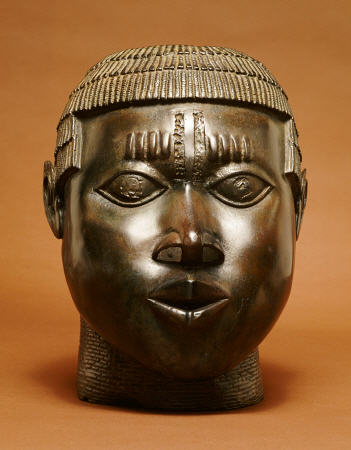 Benin Bronze Head de 