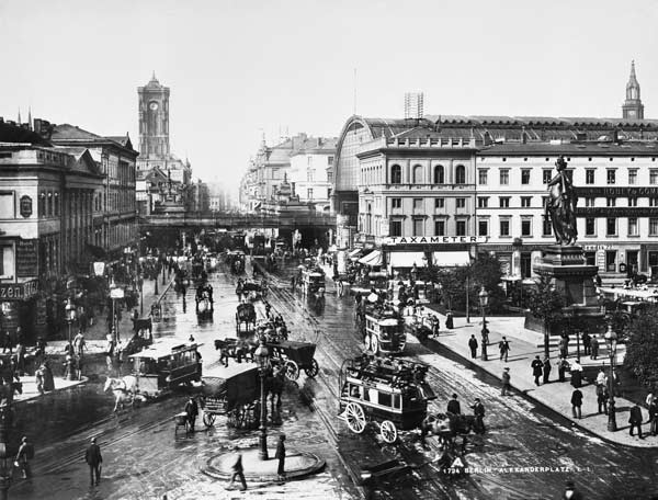 Berlin / Alexanderplatz & Berolina /1900 de 