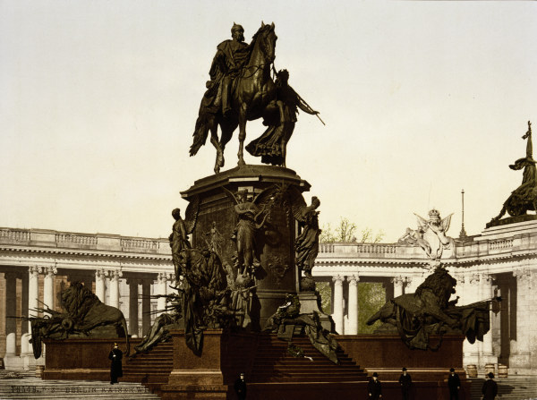 Berlin, Denkmal Kaiser Wilhelms / Foto de 