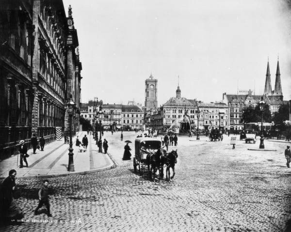 Berlin / Schlossplatz & Koenigstr. / 1900 de 
