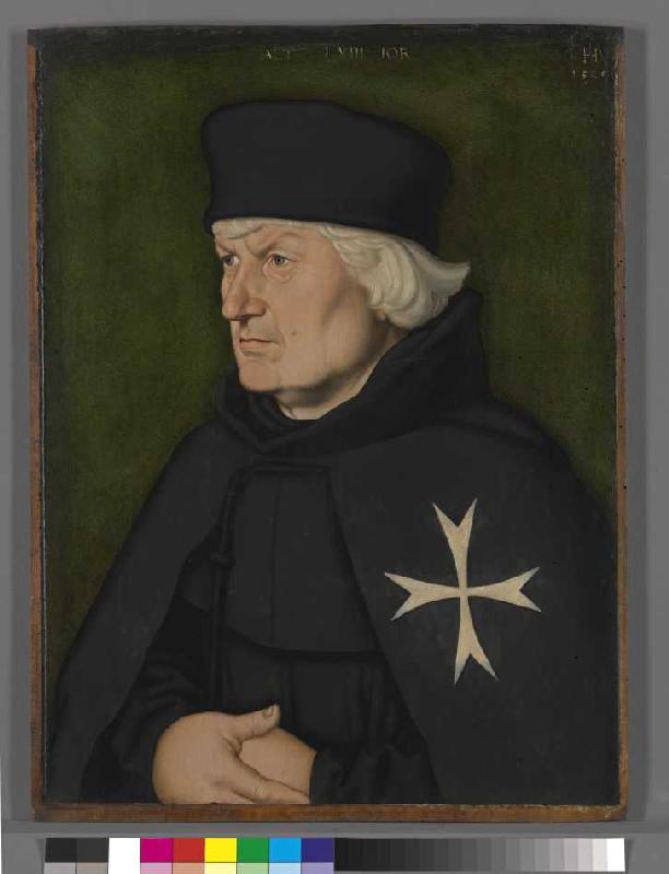 Bildnis des Straßburger Johanniterkomturs Balthasar Gerhardi de 
