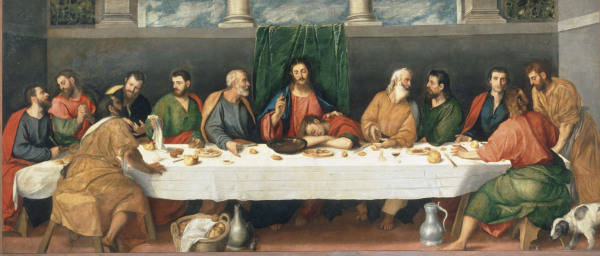 Bonifazio Veronese / Last Supper / Ptg. de 