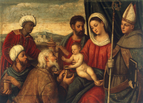 Bonifazio Veronese / Adoration of Kings de 