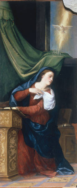 Bonifazio Veronese / Mary of Annunciat. de 