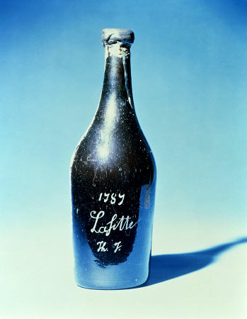 Bottle Of Thomas Jeffersons Chateau Lafitte (Sic) 1787 de 