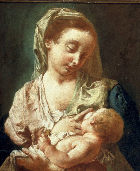 Cappella / Mary with Child / Paint. de 