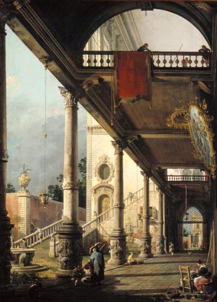 Canaletto / Capricio / Paint./ 1765 de 