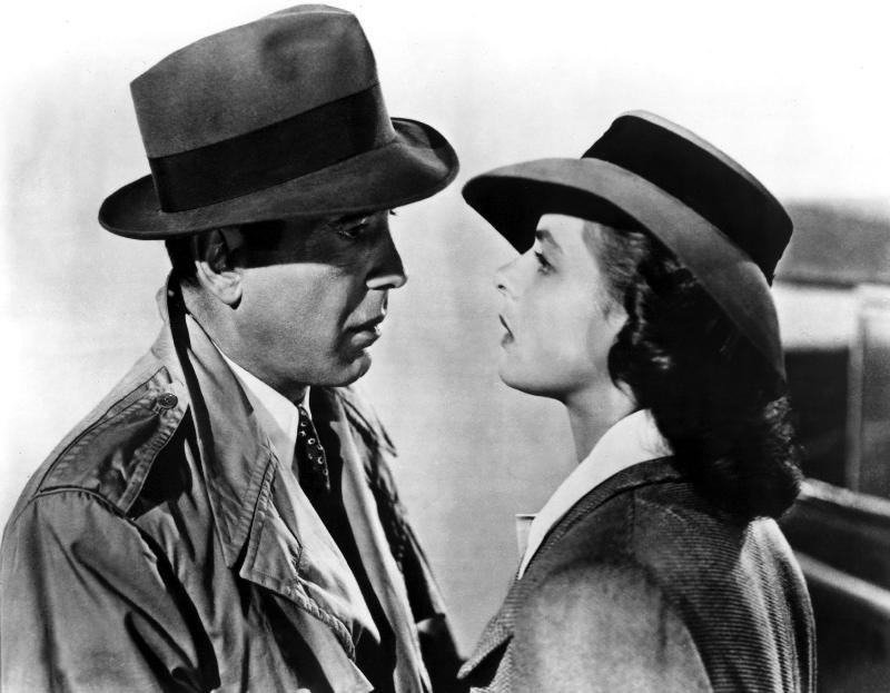 CASABLANCA de MichaelCurtiz avec Ingrid Bergman et Humphrey Bogart 1942 Oscar de 