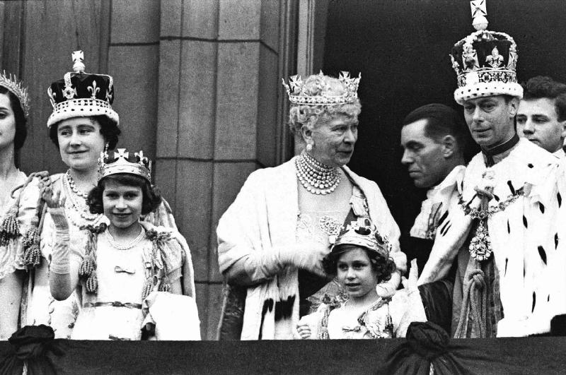 Coronation of English King George VI of England de 