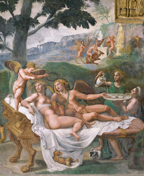 Cupid a.Psyche /Mural/ Giulio / 1532/34 de 