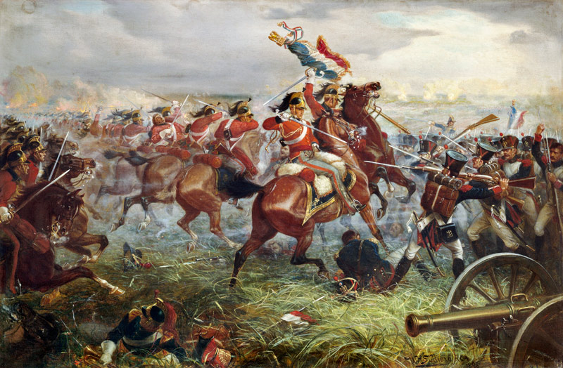 Capture Of The Eagle, Waterloo de 