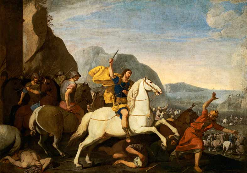 Saint James At The Battle Of Clavijo de 