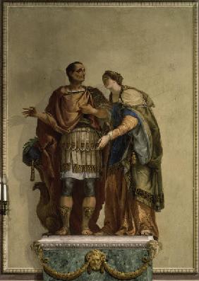 Caesar & Calpurnia / Paint.by F.Canal
