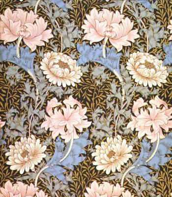 'Chrysanthemum' wallpaper designed by William Morris (1834-96), 1876 de 