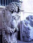 Corbels from the Palazzo la Corte (marble)