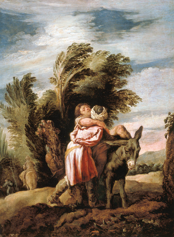 Domenico Feti / Good Samaritan / 1618 de 