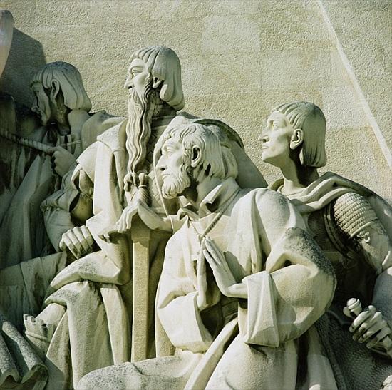 Detail of the Monument to the Discoveries de 