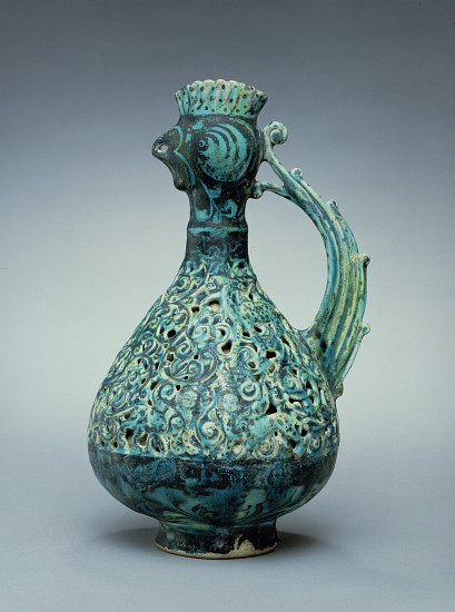 Double-Shelled Ewer, Persian, late 12th/early 13th century de 