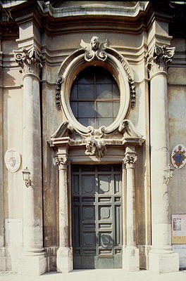 Door of the Tempietto, designed by Donato Bramante (1444-1514) 1508-12 (photo) de 