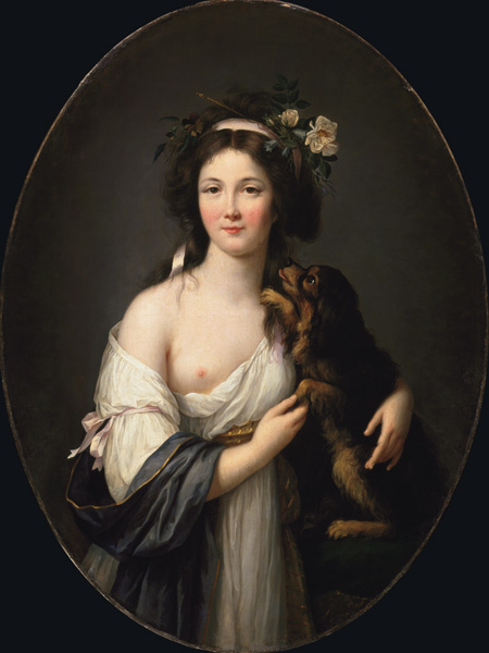 Madame d''Aguesseau /Vigee-Lebrun/ c.1775 de 