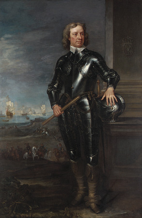 English School, Probably Late 1650s  Portrait Of Oliver Cromwell (1599-1658), Lord Protector Of Engl de 