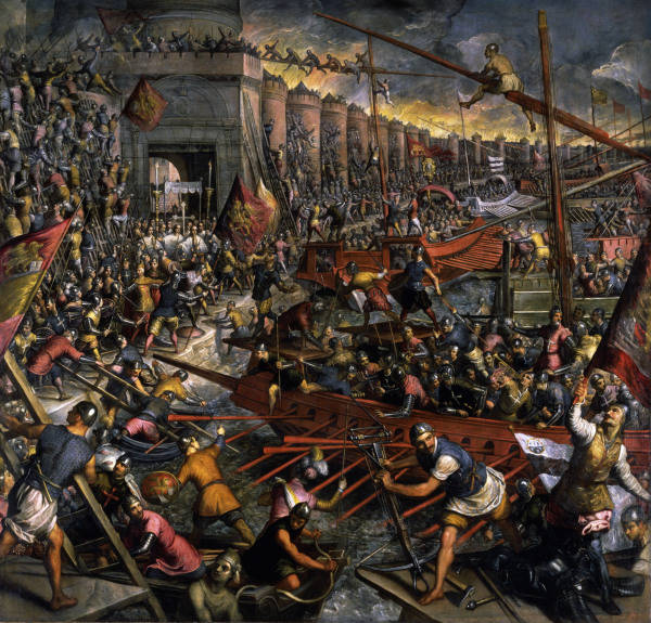 Conquest of Constantinople / Tintoretto de 